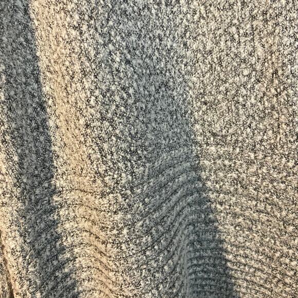 Apt. 9 Gray Opened Front Long Sleeve Textured Sweater Knit Cardigan Women Sz PL - Picture 6 of 8